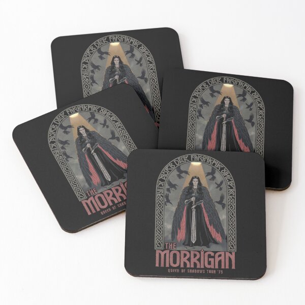 Item preview, The Morrígan Celtic Rock Goddess Vintage Design designed and sold by CELTIC-DESIGNS.