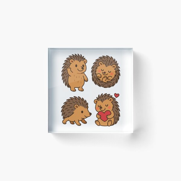 Item preview, Hedgehog Friends designed and sold by TheNewPixel.