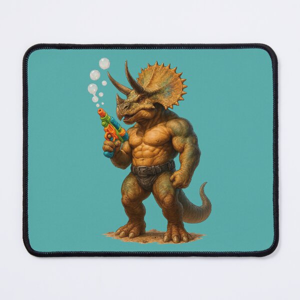 Item preview, Bubble-Blaster Triceratop Dinosauroid designed and sold by Victor Shadehorn.