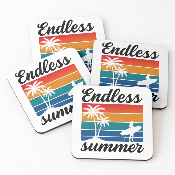 Item preview, Retro Sunset Surfer with Endless Summer Vibes designed and sold by Spill & Signal.