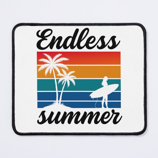Item preview, Retro Sunset Surfer with Endless Summer Vibes designed and sold by Spill & Signal.