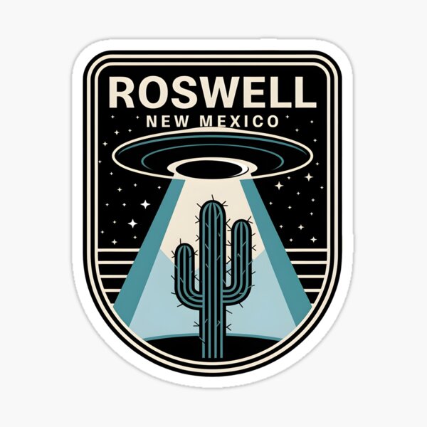 Item preview, ROSWELL NEW MEXICO UFO designed and sold by Zibis09.