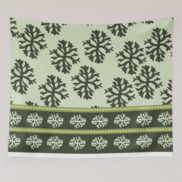 Item preview, At the bottom of the sea, a design of a seaweed field in shades of green and yellow designed and sold by Martapp.
