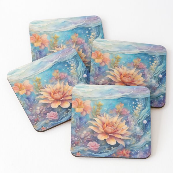 Item preview, Fantasy Underwater Flowers designed and sold by CalmnessbyChoice.