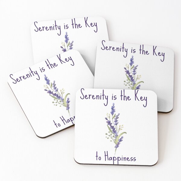 Item preview, Serenity is the key designed and sold by loveiscosmic.
