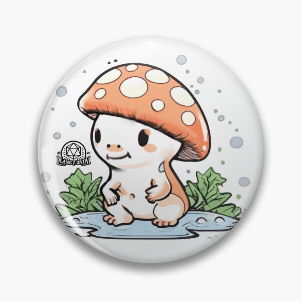 Item preview, Mushroom Boy watercolor design designed and sold by PlaneOfRandom.