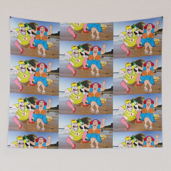 Item preview, Hens arrive at Marsden Rock designed and sold by SaxonArtDesign.