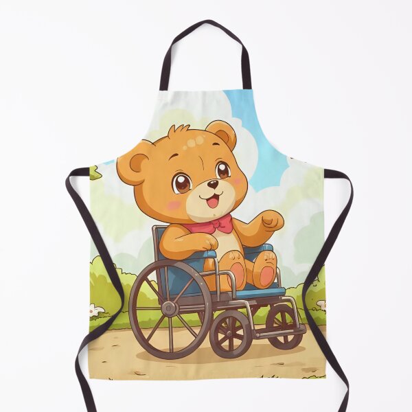 Item preview, Wheelchair Bear – Inclusion and Play in the Park designed and sold by CeciliaGomezArt.