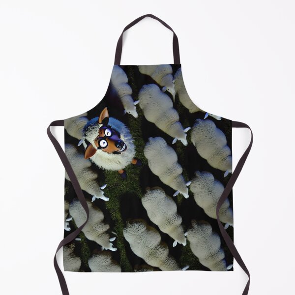 Item preview, The Wolf in Sheep's Clothing – Surreal Night Motif designed and sold by _RudeMango.