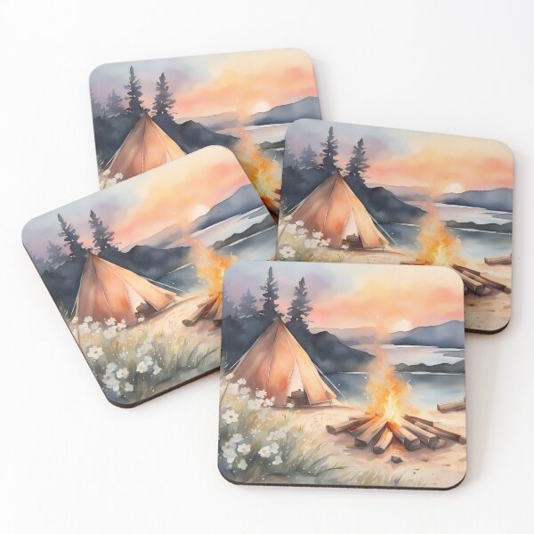 Item preview, Campfire and Hiking Tent designed and sold by CalmnessbyChoice.