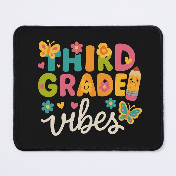 Item preview, Third Grade Vibes Kawaii, Cute Colorful Back to School,Teacher  designed and sold by stylishdzign.