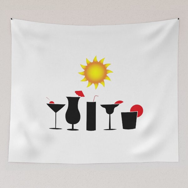 Item preview, Sun and Drinks designed and sold by AF Stewart Art Designs.