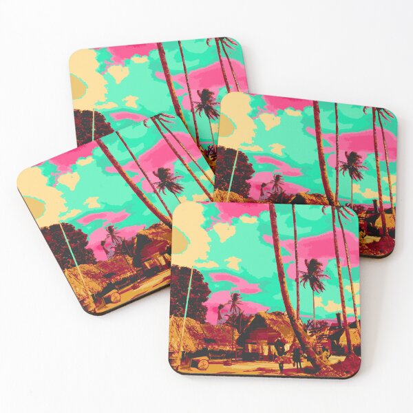 Item preview, Tropical Vibes Djuka Village Suriname designed and sold by JerryFrank.