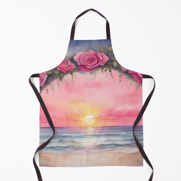 Item preview, Pink Rose Arch on Beach designed and sold by CalmnessbyChoice.