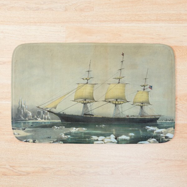 Item preview, Clipper ship off Cape Horn (1855) designed and sold by 19th Century in Color.