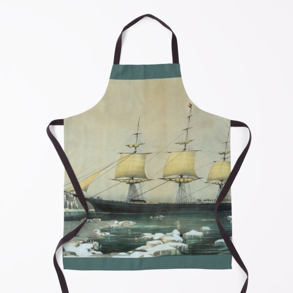 Item preview, Clipper ship off Cape Horn (1855) designed and sold by 19th Century in Color.