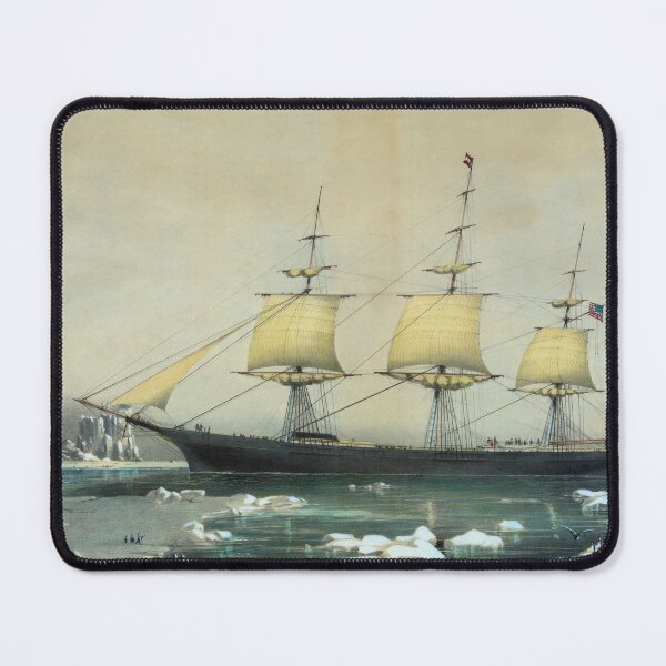 Item preview, Clipper ship off Cape Horn (1855) designed and sold by 19th Century in Color.
