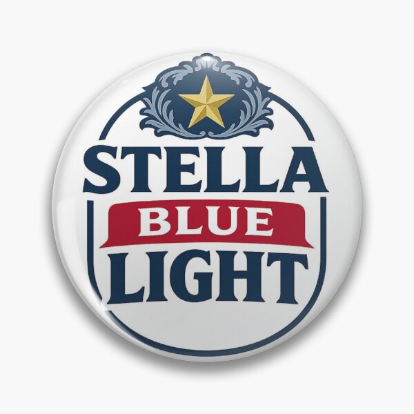 Item preview, Stella Blue Light Beer Logo designed and sold by Bayou Bill.