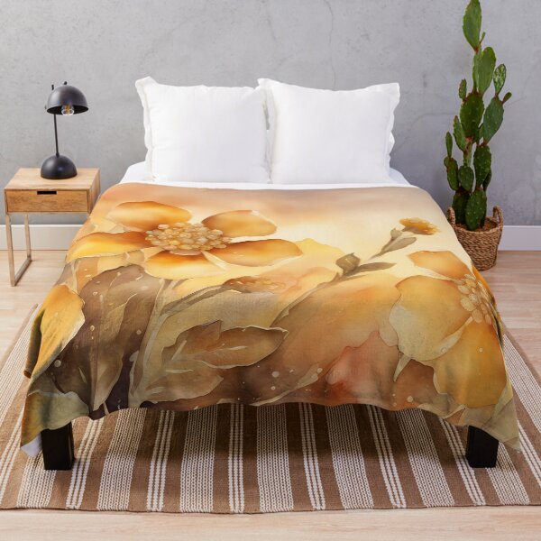 Artikelvorschau, Goldene Sonnenaufgangsblumen entworfen und verkauft von CalmnessbyChoice.