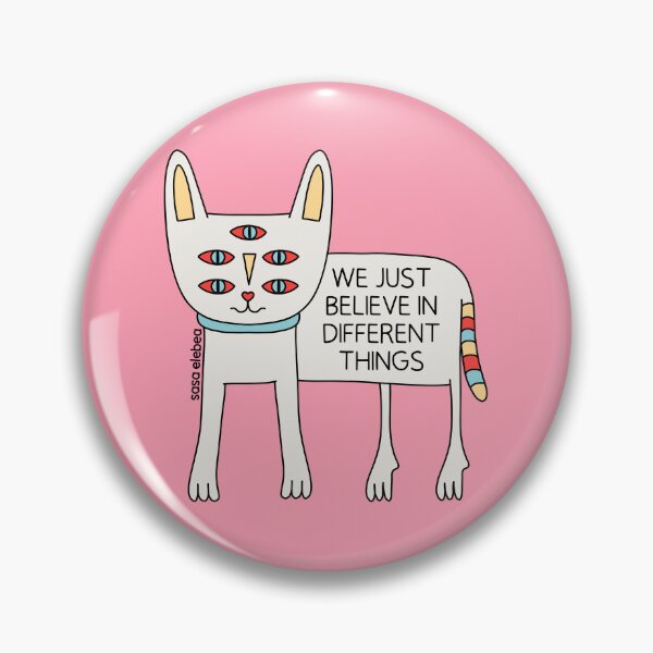 Item preview, Cat with 5 eyes by Sasa Elebea designed and sold by Sabrina Brugmann.