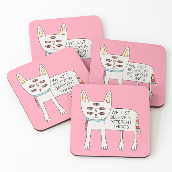 Item preview, Cat with 5 eyes by Sasa Elebea designed and sold by Sabrina Brugmann.