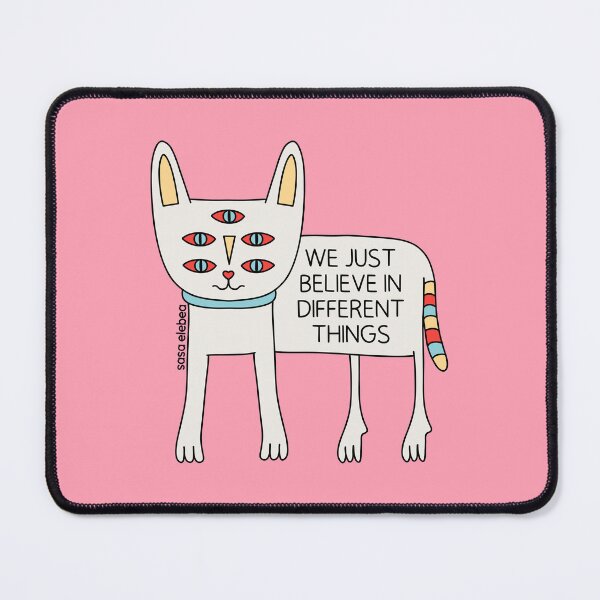 Item preview, Cat with 5 eyes by Sasa Elebea designed and sold by Sabrina Brugmann.