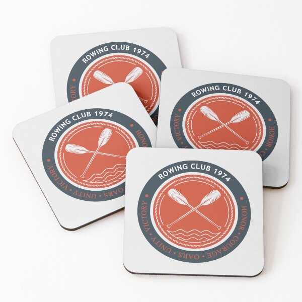 Item preview, Rowing Club 1974: Victory Honor Courage designed and sold by KiwiRider.