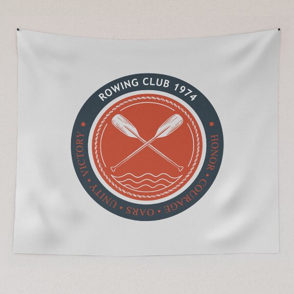 Item preview, Rowing Club 1974: Victory Honor Courage designed and sold by KiwiRider.