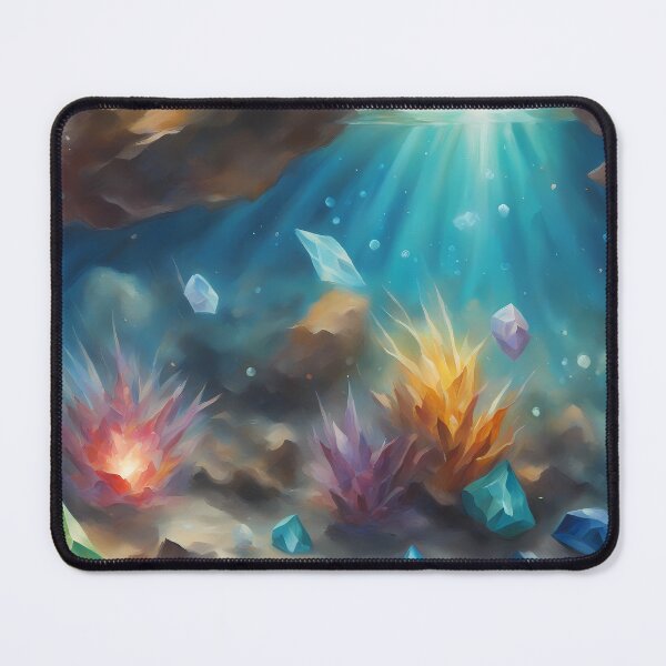 Item preview, Crystals in Underwater Cave designed and sold by CalmnessbyChoice.