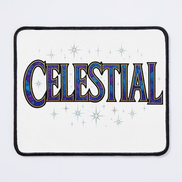 Item preview, Celestial Script - Luminous Stained Glass T-Shirt designed and sold by AetherLightArt.