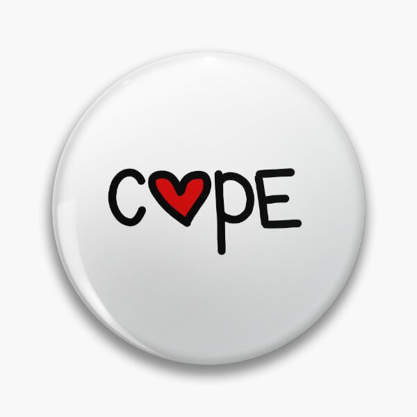 Item preview, Cope in Love Hearts  designed and sold by Memes N Lore .