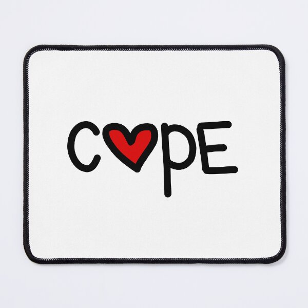 Item preview, Cope in Love Hearts  designed and sold by Memes N Lore .