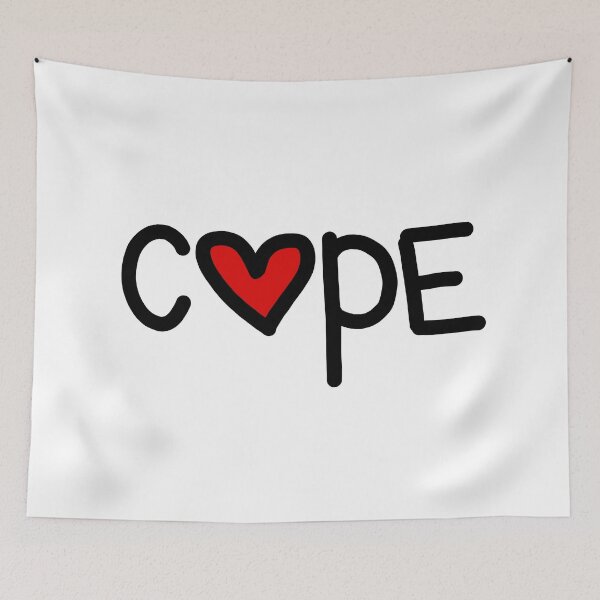 Item preview, Cope in Love Hearts  designed and sold by Memes N Lore .