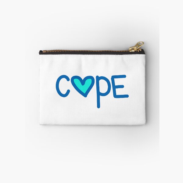 Item preview, Cope in Blue Love Hearts  designed and sold by Memes N Lore .