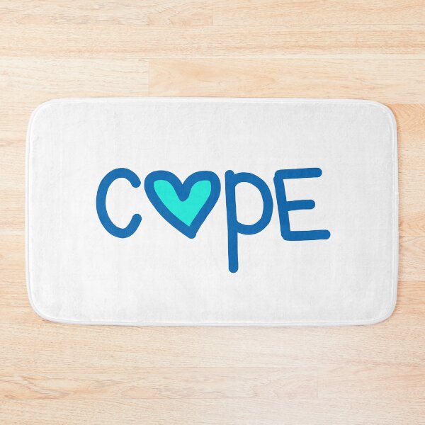 Item preview, Cope in Blue Love Hearts  designed and sold by Memes N Lore .