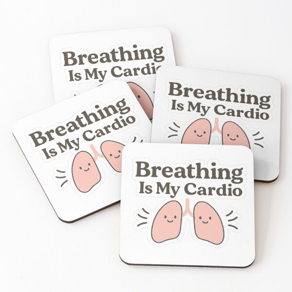 Item preview, Breathing is my Cardio designed and sold by Breathe&Believe.