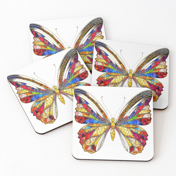 Item preview, A colorful fiber optic butterfly in the light designed and sold by shahinsy.