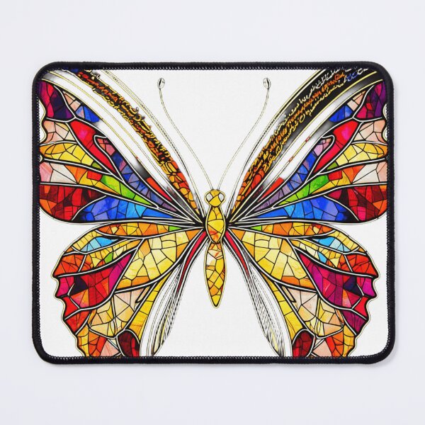 Item preview, A colorful fiber optic butterfly in the light designed and sold by shahinsy.