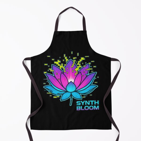 Item preview, Synth Bloom Digital Lotus Art designed and sold by MysticArtisan.