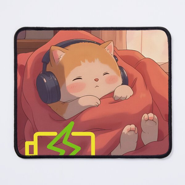 Item preview, Kitten Recharging – Sensory Self-Care and Rest designed and sold by CeciliaGomezArt.