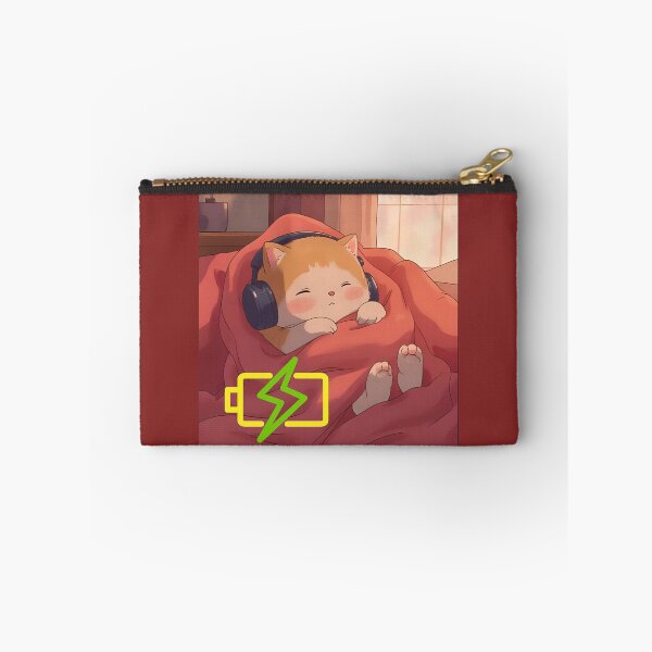 Item preview, Kitten Recharging – Sensory Self-Care and Rest designed and sold by CeciliaGomezArt.