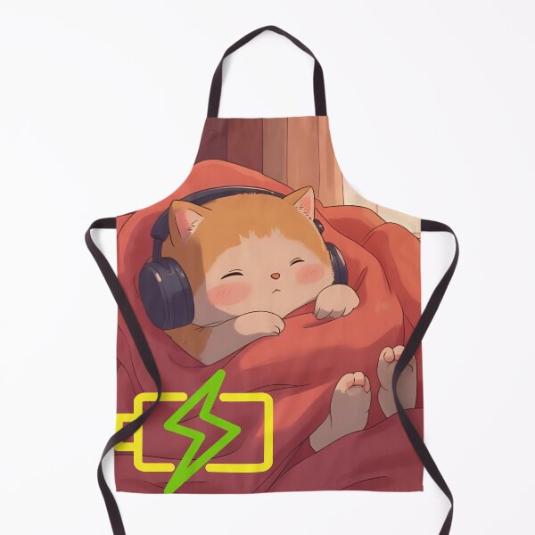 Item preview, Kitten Recharging – Sensory Self-Care and Rest designed and sold by CeciliaGomezArt.