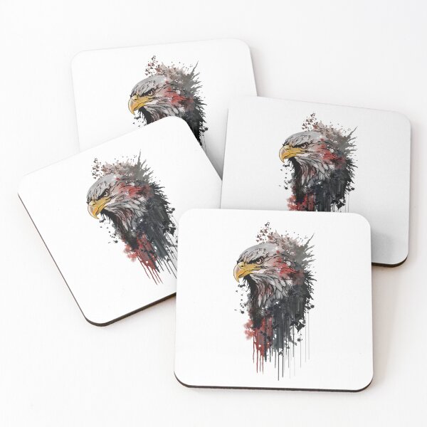 Item preview, Bold Eagle Splash Art designed and sold by Inkspirestory.