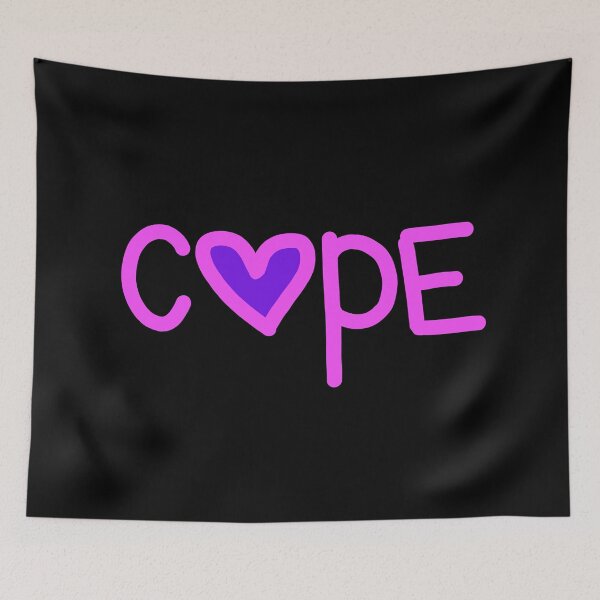 Item preview, Cope in Pink Love Hearts  designed and sold by Memes N Lore .