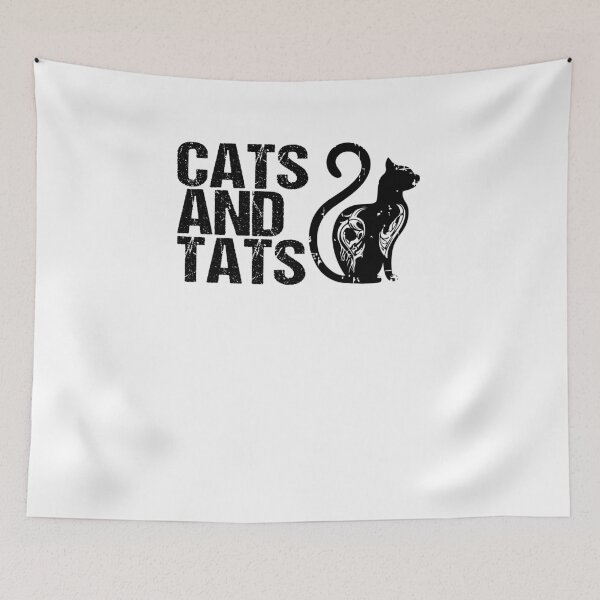 Item preview, Cats And Tats designed and sold by TeeTimeGuys.