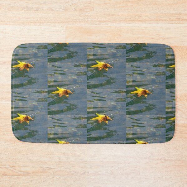 Item preview, Leaf floating in water designed and sold by breakmydreams.
