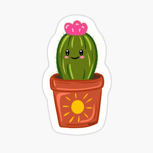 Item preview, cactus designed and sold by NekosArtwork.