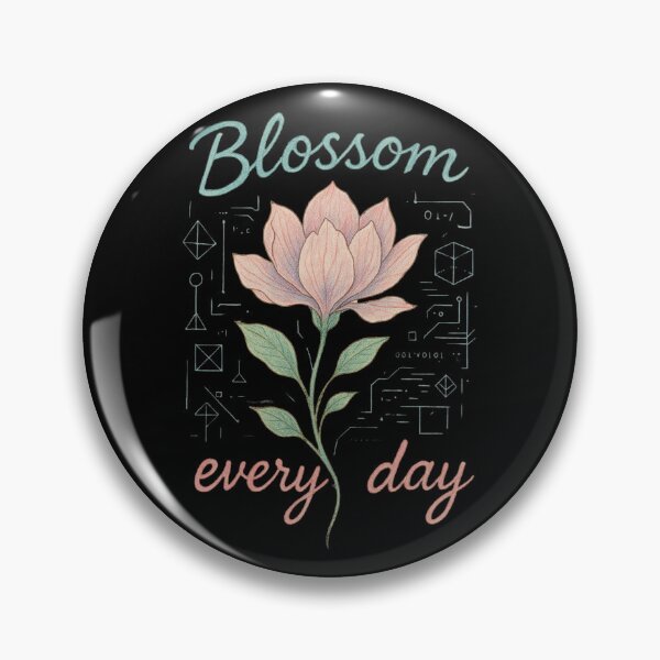 Item preview, Blossom Every Day – Artistic T-Shirt Design designed and sold by Design_Your_Day.