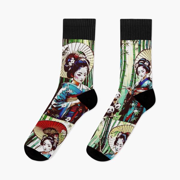 Item preview, The Geisha and some pandas cub Bulk designed and sold by Helios Be. Lavsh.