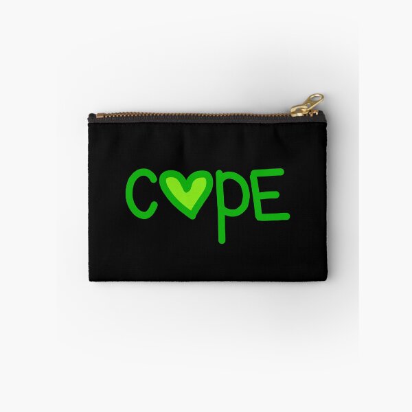 Item preview, Cope in Green Love Hearts  designed and sold by Memes N Lore .